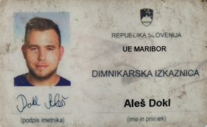 aleš dokl izkaznica