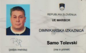 samo tolevski izkaznica